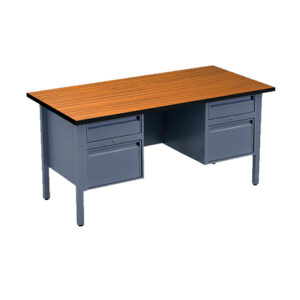 Escritorio Metálico 2 Pedestales  MB 1215